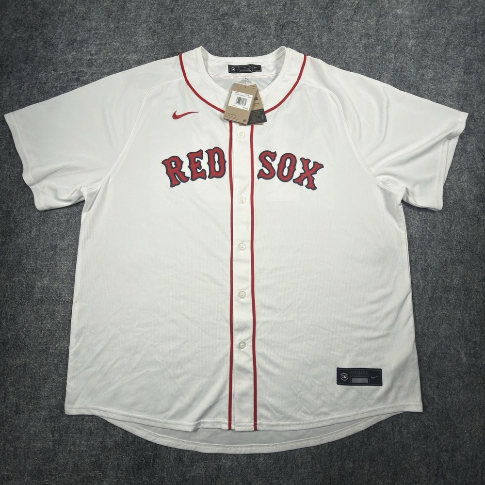 Nike Boston Red Sox Trevor Story #10 Jersey Mens XXL White MLB Limited NWT